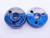 3/4 8 THREAD RING GAGES .75 .750 .7500 GO NO GO P.D.'S = .6688 & .6600 CHECK - DW42965AE6
