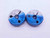1/2 20 UNF 2A LEFT HAND THREAD RING GAGES .5 GO NO GO P.D.'S = .4662 & .4619 - DW42966AE6