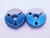 1/2 28 UNEF 3A THREAD RING GAGES .5 .50 .500 GO NO GO P.D.'S = .4768 & .4740 - DW42987BW6