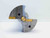KOMET 63mm O.D. COOLANT THRU INDEXABLE INSERT DRILL V47 20551 ABS 80 SHANK 2 FL - JG6358BL5
