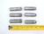 6pc LOT SOLID END MILL TOOL HOLDER ADAPTER 3/16 & 1/4 I.D. X 3/4 SHANK DIA .75 - JG6420CE6