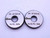 NEW 3/8 40 UNS 2A SOLID THREAD RING GAGES .375 GO NO GO P.D.'S = .3579 & .3548 - DW43086MSAF