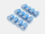 12PCS NEW BEAVERTON ER32 COLLET SET 1/8 - 13/16 IN 1/16 INCREMENTS 32ERS000SET1 - JG6461MJT