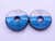 M16 X 1.5 SOLID THREAD RING GAGE 16 METRIC GO AND NO GO INSPECTION CHECK - DW43192LVR