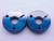 1" 16 UN 2A VERMONT THREAD RING GAGES 1.0 1.00 GO NO GO P.D.'S = .9579 & .9529 - BM1071