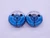 8 32 UNC 2A THREAD RING GAGES #8 .164 .1640 GO NO GO P.D.'S = .1428 & .1399 - NG0053BU