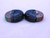 4 40 NC 3 THREAD RING GAGES #4 .112 .1120 GO NO GO P.D.'S = .0958 & .0941 UNC-3 - NG0102BU