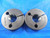 .812 16 NS THREAD RING GAGES 0.812 GO NO GO P.D.'S = .7714 & .7687 INSPECTION