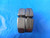 1/2 72 UNS 2A THREAD RING GAGES .5 GO NO GO P.D.'S = .4902 & .4876 INSPECTION
