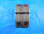1 1/4 20 UN 3A LEFT HAND THREAD RING GAGES 1.25 GO NO GO PD'S = 1.2175 & 1.2140
