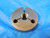 1/2 24 UNS 2A SPECIAL THREAD RING GAGE .5 NO GO ONLY P.D. = .4640