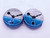1/4 28 UNF 3A THREAD RING GAGES .25 .250 .2500 GO NO GO P.D.'S = .2268 & .2243 - 14283AR1