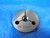 7/16 14 UNC 2A SPECIAL THREAD RING GAGE .4375 GO ONLY P.D. = .3847 QUALITY TOOL