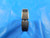 8 32 UNC 2A LEFT HAND THREAD RING GAGE #8 .164 GO ONLY P.D. = .1428 LH L.H.