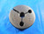 .4062 32 NS 2A LEFT HAND THREAD RING GAGE GO ONLY P.D. = .3848 INSPECTION LH