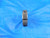 5/16 18 NS SPECIAL THREAD RING GAGE .3125 GO ONLY P.D. = .2820 INSPECTION UNS