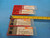 13PC LOT OF NEW SCHWANOG CARBIDE THREADING INSERTS WEP INDEXABLE TIP PROFILE