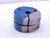 7/16 20 UNF 2A THREAD RING GAGES .4375 GO NO GO P.D.'S = .4037 & .3995 CHECK - DW1678BURL