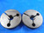 .590 24 UNS 2A THREAD RING GAGES .59 GO NO GO P.D.'S = .5617 & .5577 INSPECTION
