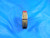 1/2 27 NS THREAD RING GAGE .5 NO GO ONLY P.D. = .4703 QUALITY 1/2-27 SHOP TOOL