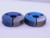 11/16 24 UNEF 2A THREAD RING GAGES .6875 GO NO GO P.D.'S = .6592 & .6552 CHECK - 1116242AR1
