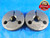 5/8 40 NS THREAD RING GAGES .625 GO NO GO P.D.'S = .6086 & .6076 INSPECITON TOOL