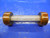 2 5/16 18 NS 2 THREAD PLUG GAGE 2.3125 GO NO GO P.D.'S = 2.2764 & 2.2826 TOOL