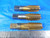 3PCS LOT OF REGAL-BELOIT 1/2 14 NPTF HSG 4 FLUTE PLUG TAPS USA MADE CNC TOOLS