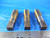 3PCS LOT OF REGAL-BELOIT 1/2 14 NPTF HSG 4 FLUTE PLUG TAPS USA MADE CNC TOOLS