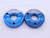 1 9/16 16 UNF 3A THREAD RING GAGES 1.5625 GO NO GO P.D.'S = 1.5219 & 1.5180 - JF2117MU