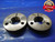 1 7/16 18 NS 3 THREAD RING GAGES 1.4375 GO NO GO P.D.'S = 1.4014 & 1.3974 TOOL