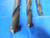 3pcs HSS DRILL BITS 15/16" 1-5/32" & 1-7/16" FOR RADIAL DRILL BRIDGEPORT MILL