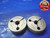 9/16 18 UNF SPECIAL THREAD RING GAGES .5625 GO NO GO P.D.'S= .5300 & .5284 TOOLS