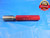 3/4 16 UNF 3A SET THREAD PLUG GAGE .75 GO ONLY P.D. = .7094 3/4-16 UNF-3A TOOL