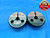 5/16 32 NS 2 THREAD RING GAGES .3125 GO NO GO P.D.'S = .2922 & .2889 INSPECTION - TS0291BU