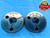 3/4 20 NEF 2 THREAD RING GAGES .75 GO NO GO P.D.'S = .7175 & .7129 UNEF-2 CHECK - TS0453BU