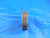 7/16 20 NF LEFT HAND THREAD RING GAGE .4375 GO ONLY P.D. = .4050 L.H. INSPECTION