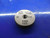 15/64 28 SS CLASS 2 LEFT HAND SOLID THREAD RING GAGE .234375 GO ONLY P.D.= .2140