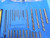 LARGE LOT OF HSS REAMERS AND DRILL BITS MANY SIZES BRIDGEPORT CNC MILL TOOLING