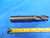 1CHIPPED TOOTH 1" DIAMETER SOLID CARBIDE END MILL 4 FLUTE CENTER CUTTING GARR