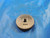 15/64 28 SS SOLID THREAD RING GAGE .234375 GO ONLY P.D. = .2135 15/64-28 .2343