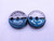10 32 NF 2 THREAD RING GAGES #10 .190 GO NO GO P.D.'S = .1697 & .1670 UNF-2 - DT0239BU