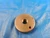 11/32 28 SOLID THREAD RING GAGE .34375  11/32-28 .343 .3437 INSPECTION TOOL