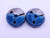 3/8 16 UNC 3A THREAD RING GAGES .375 .3750 GO NO GO P.D.'S = .3344 & .3311 CHECK - 38163AR1