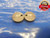 0 80 NF 2 THREAD RING GAGES #0 .060 GO NO GO P.D.'S = .0519 & .0502 0-8 QUALITY