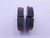 1/2 20 NF 3 THREAD RING GAGES .5 .50 .500 GO NO GO P.D.'S = .4675 & .4649 UNF-3 - JA0902EFRL