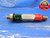 0.72 12 NS THREAD PLUG GAGE .72 GO NO GO P.D.'S = .6900 & .6956 .72-12 QUALITY