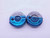 4 40 UNC 2A THREAD RING GAGES #4 .112 .1120 GO NO GO P.D.'S = .0950 & .0925 - DT1587BU
