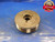 2 1/2 16 NS THREAD PLUG GAGE 2.5 GO ONLY P.D. = 2.4594 2.50 2.500 UNS 2B 3B UN