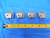 4 PCS LOT OF TRW 7/8 20 GEOMETRIC DIE HEAD CHASERS K STYLE C1, C2, C3, C4 7/8-20